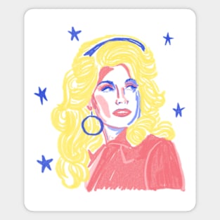 Dolly Parton Magnet